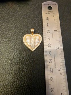 14kt Heart Pendant