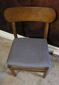 Four dining room chairs