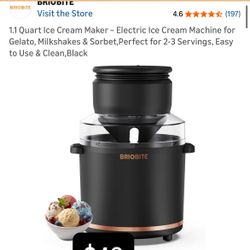 Electric Ice Cream Maker 
