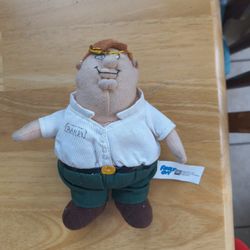 Kellytoy Family Guy Peter Griffin Bean Bag Toy Plush Rare 2004 (Fair Condition)