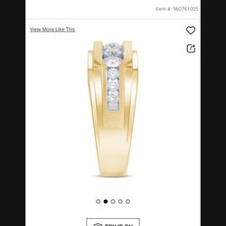 Men’s gold ring