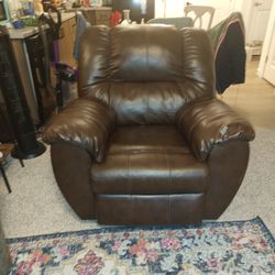 Leather Recliner 