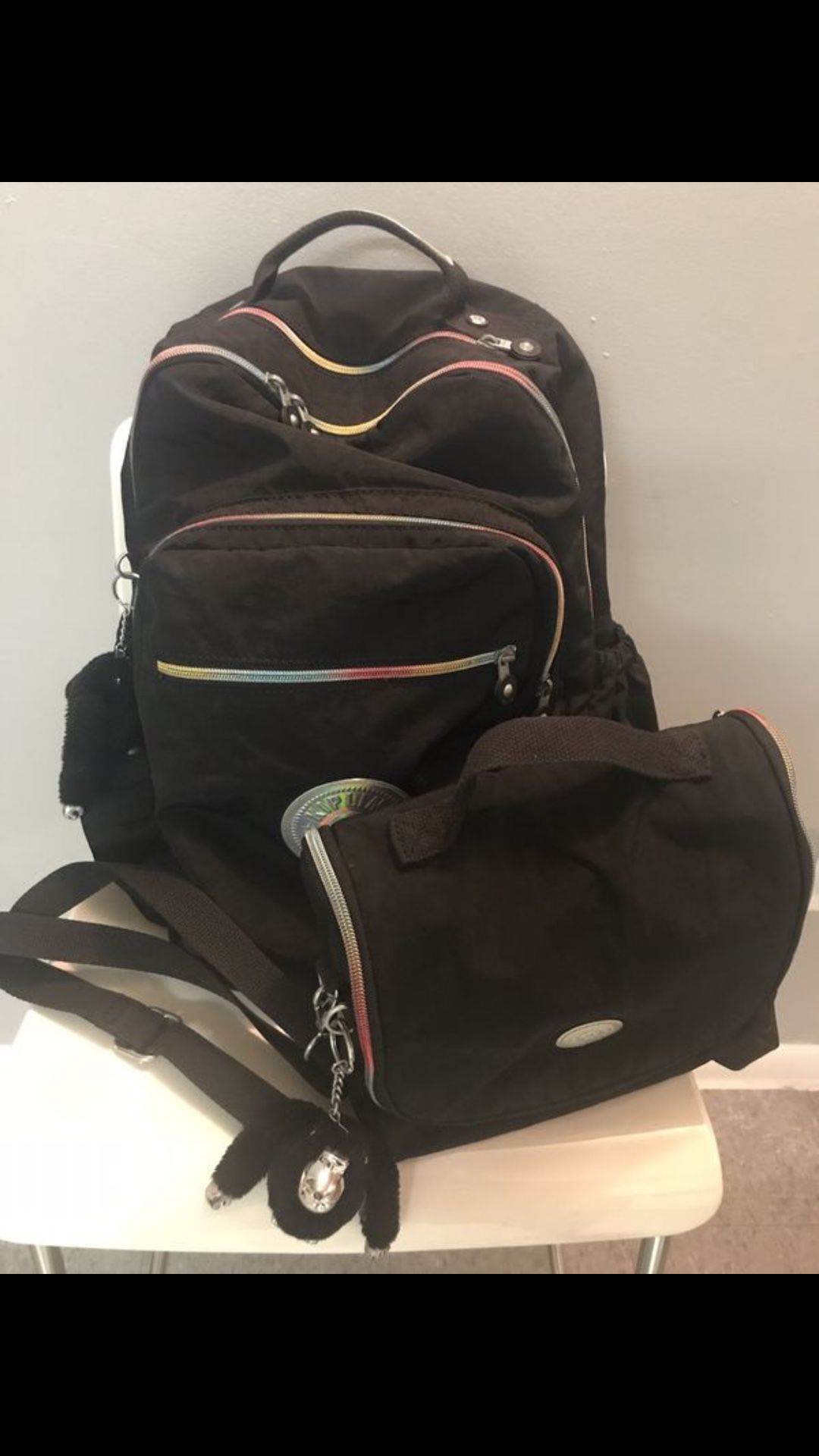 KIPLING SEOUL GO LARGE 15" Laptop Backpack and Lunch Bag