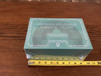 New, Portable, Inflatable, You Shaped Pillow, Comfortable, Massage, U-Shaped Pillow