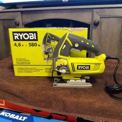 Ryobi 4.8amp 4 Orbital Settings Variable Speed Jig Saw