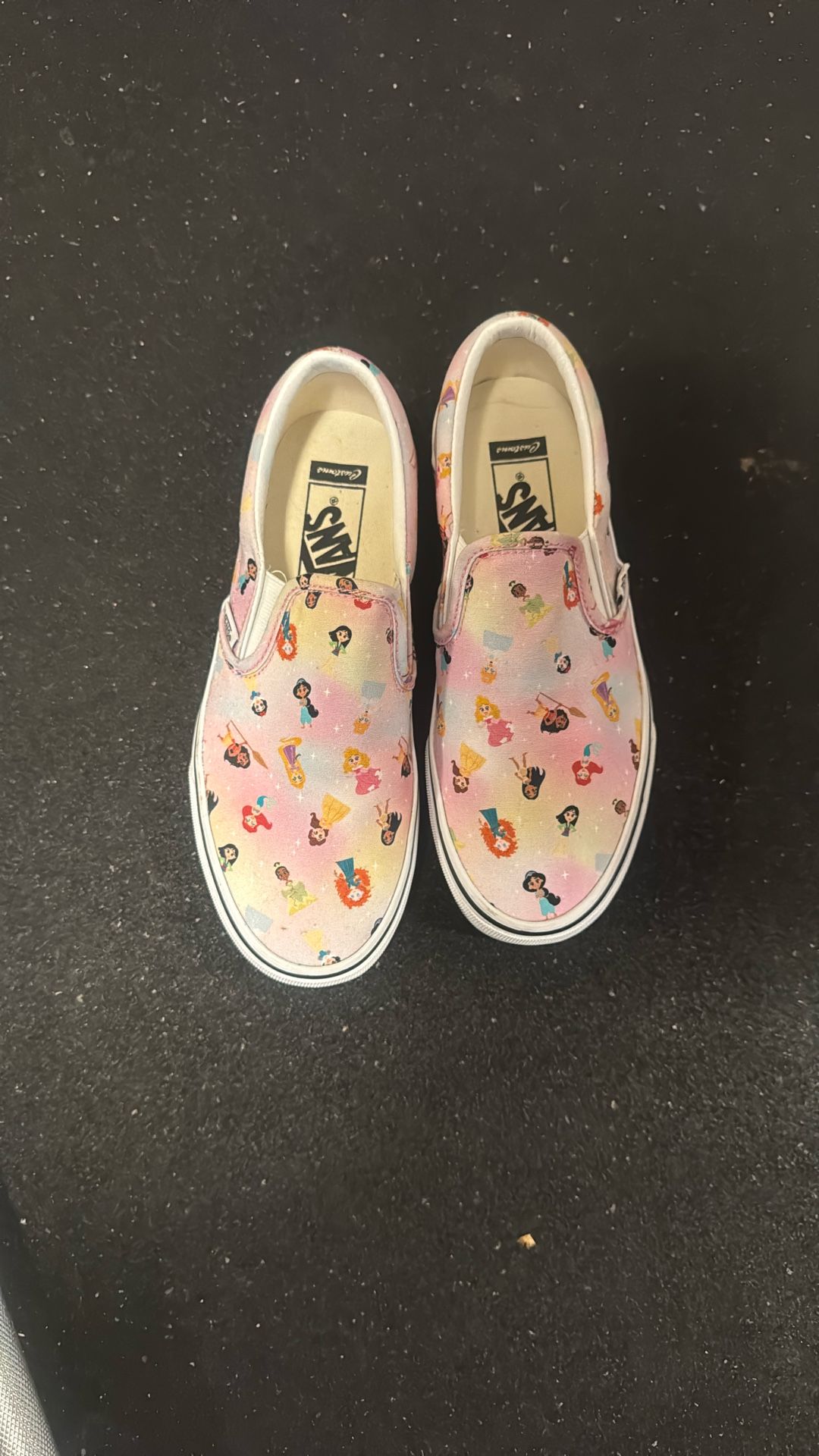 New Rare Disney Vans Customs Size 7 (5.5mens)