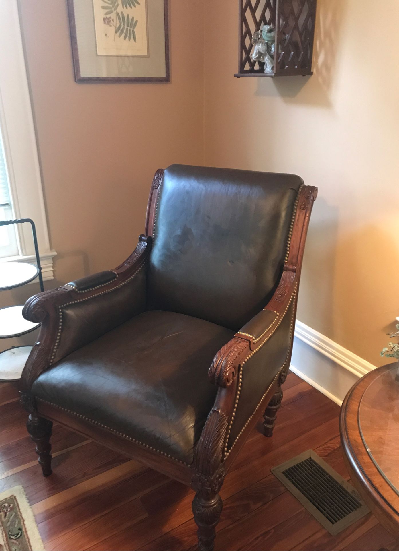 Leather Bernhardt chair for Sale in Winter Garden, FL OfferUp