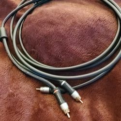 8' Monster coaxial cable And RCA split adapter