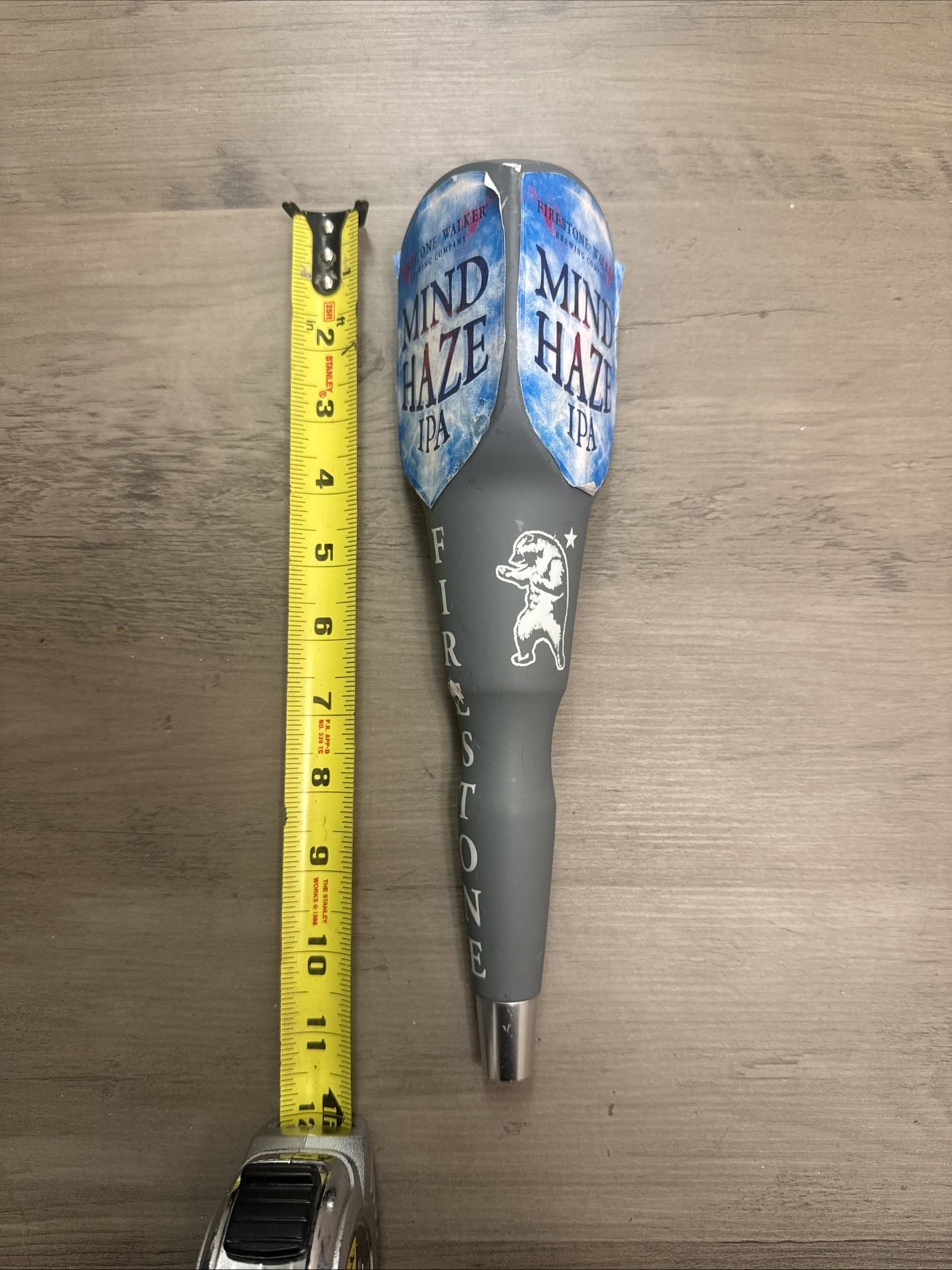 Firestone Mind Haze IPA Beer Tap Handle 