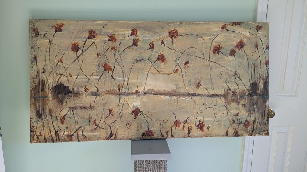 Oil Painting,  48" X 24" 