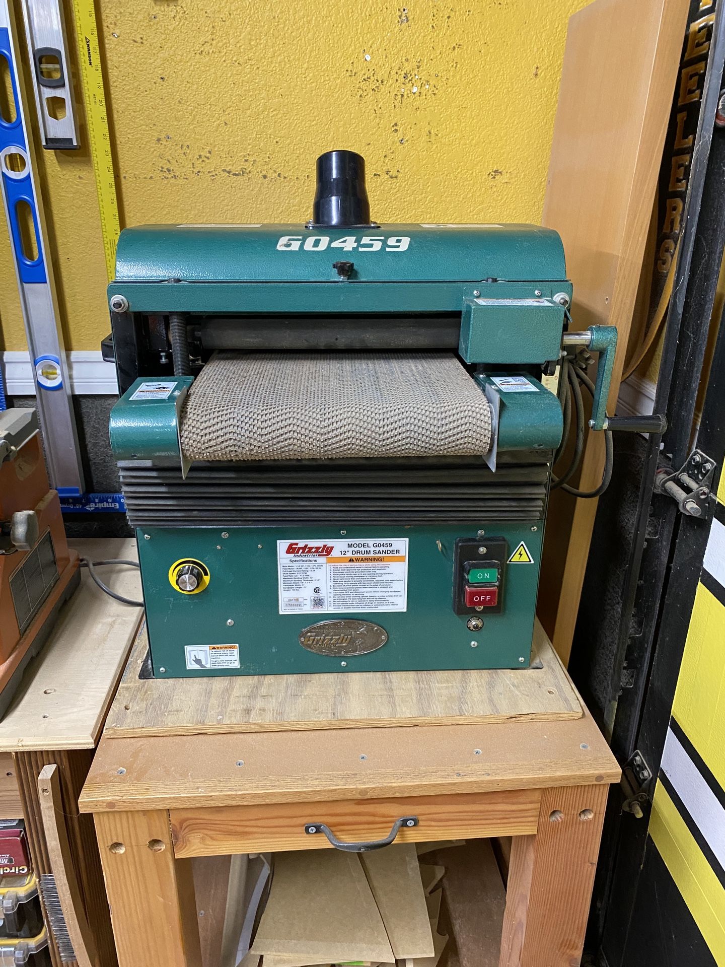Grizzly 12” Drum Sander