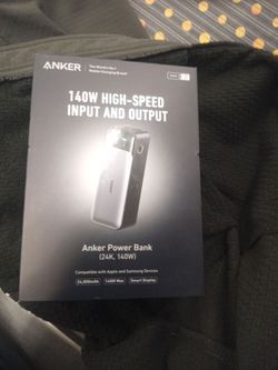 Anker high speed power bank 24k 140w portable charger series 7
