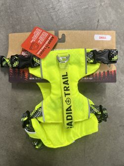 Arcadia Trail Fluorescent Green High Visibility Dog Harness (size Small)
