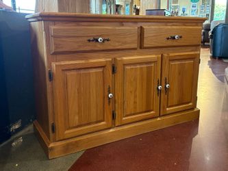 Blonde 2-Drawer Buffet