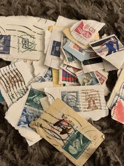 Bunch Of Stamps From 1930s-1980s