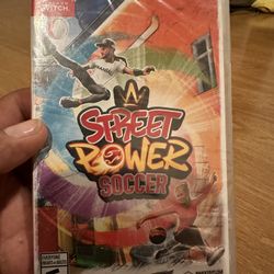Street power soccer for Nintendo switch 20$$$ brand new sealed 