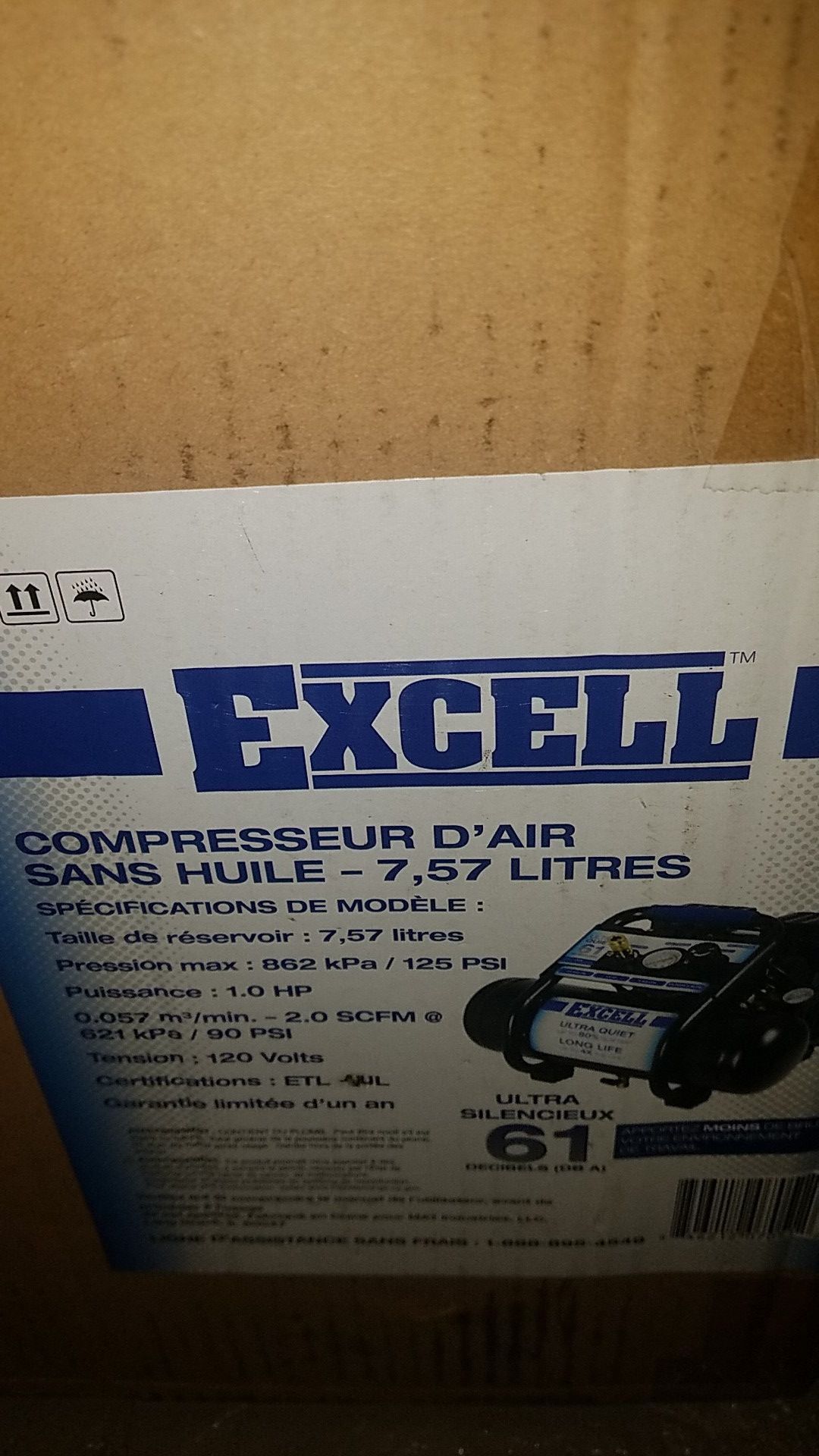 Excellent 2 gal air compressor