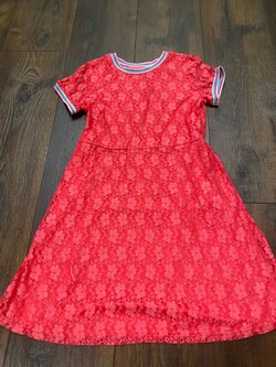 Girls pink dress size XXL or 18 by wonder nation #1