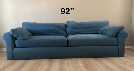 Pottery Barn Deep Seated Sofa