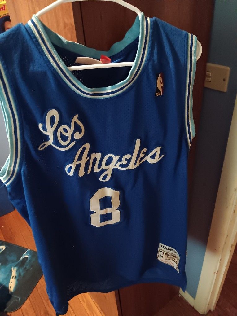 Kobe Bryant Large Hardwood Classic Throwback Jersey