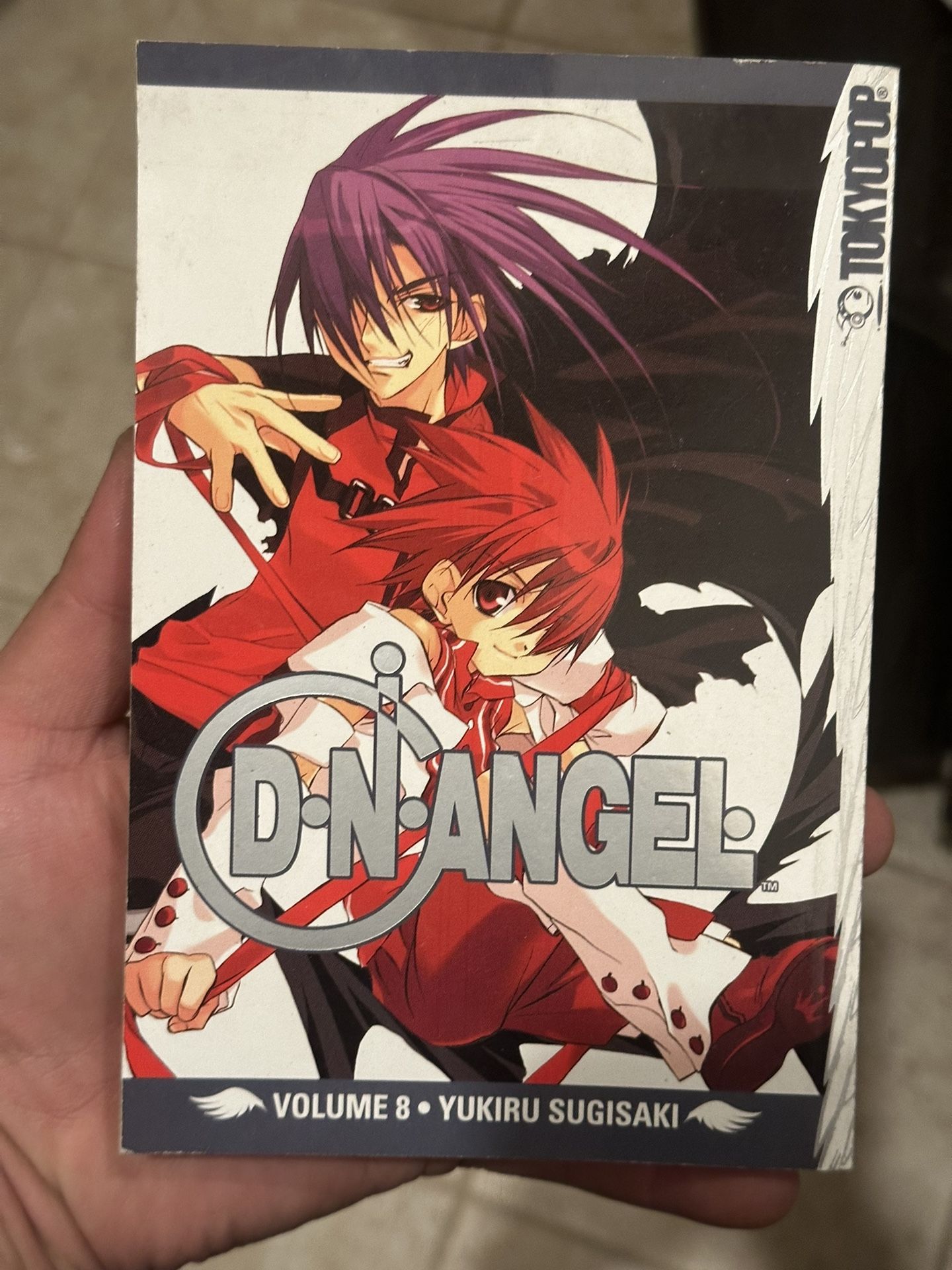 Volume 8 of the manga series D.N.Angel by Yukiru Sugisaki