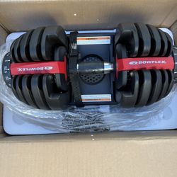 BOWFEX SELECTTECH DUMBBELL, SINGLE ADJUSTABLE 5 TO 52.5 -BLACK