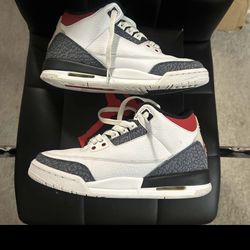 Jordan 3’s Retro Denim GS Size 6.5y