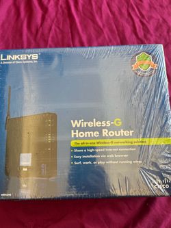 Linksys Wireless-G 54G Home Router WRH54G – Complete w/ Original Box