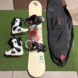 Burton Snowboard  Bundle - 155cm