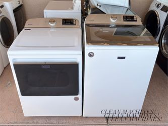 Maytag Washer and Electric Dryer CLEAN MACHINES!