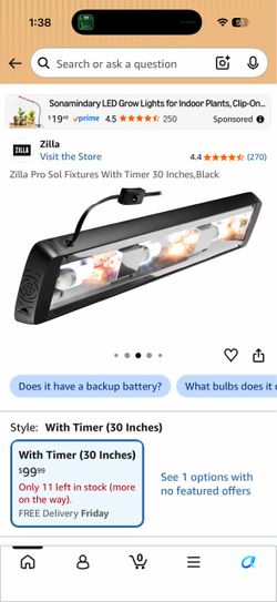 Zilla pro reptile light with timer