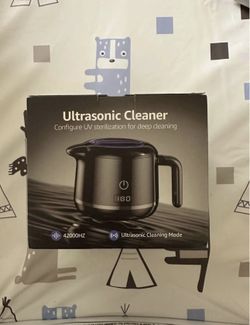 Ultrasonic Cleaner White