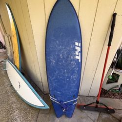 INT 5’9” Soft Top Surf Board