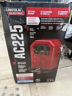 Lincoln Electric 225 Amp Arc/Stick Welder AC225S, 230V