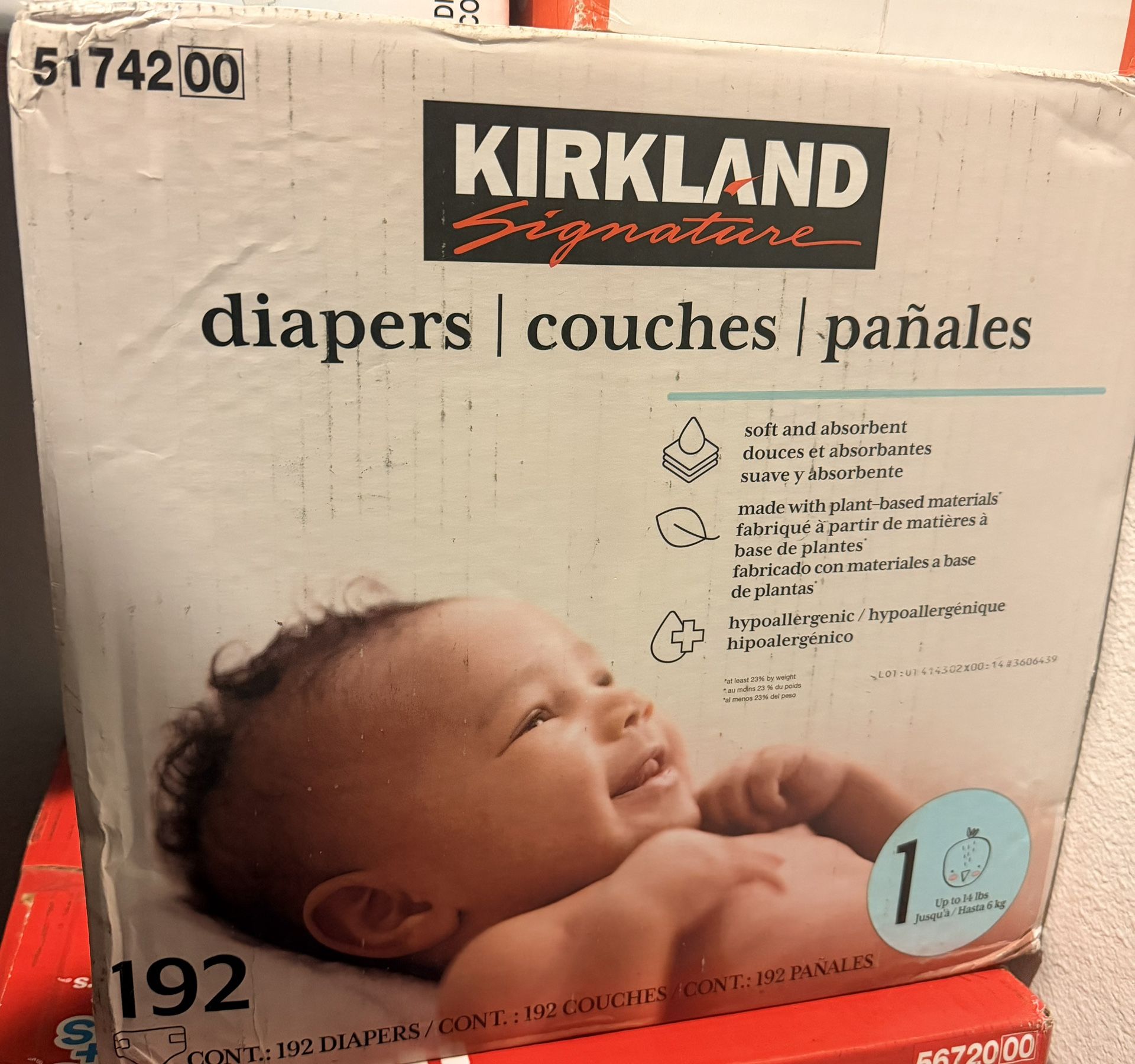 New Diapers Size 1 