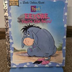 A Little Golden Book 1996 Pooh Eeyore You're the Best 