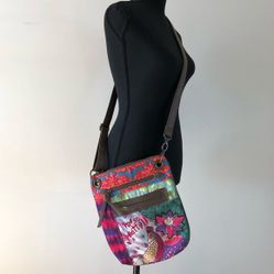 Womens Desigual Colourful Crossbody Bag