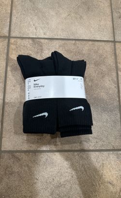 Nike Black 6x Sock