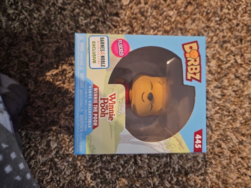Winne the Pooh Flocked Dorbz Funko