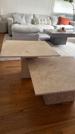 Travertine Coffee Table