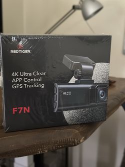 Redtiger 4k dual dashcam