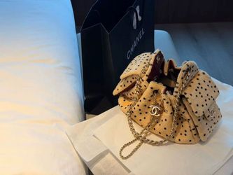 CC hobo leopard bag