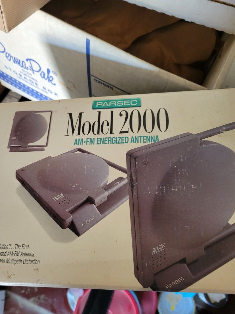 Porsec Antenna For Radio TV New Old Stock, Model 2000