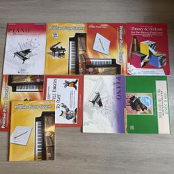Piano Lesson Books 