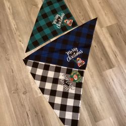 Christmas Dog Scarfs