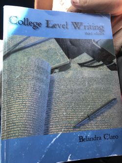 English 1A book