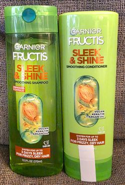 Garnier Fructis Shampoo & Conditioner Pair ~ Sleek & Shine