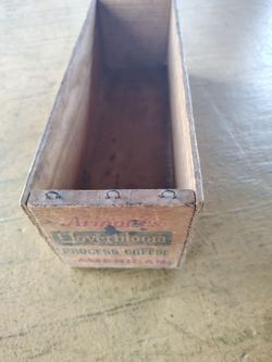 Armour's Cloverbloom Process Cheese Wooden Box