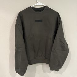 Fear Of God Essentials Ink XXS Sweatshirt New Gray FOG Pullover