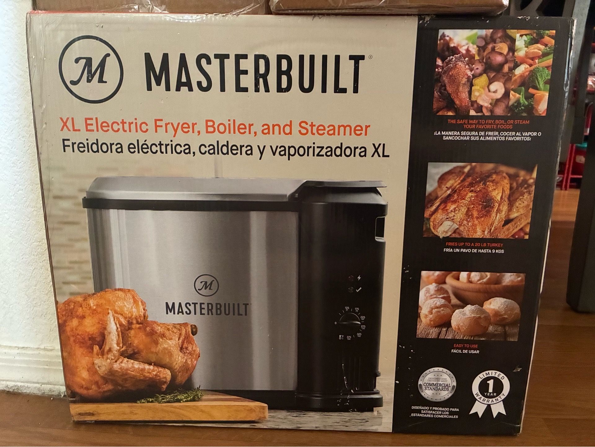 MasterBuilt XL Electric, Boiler, and Steamer